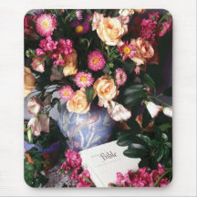 White Bible Mousepad