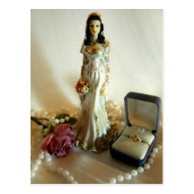 White Bridal I Post Cards