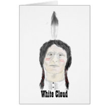 White Cloud Card