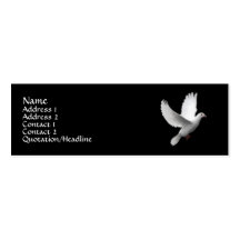White Dove Business Card Template