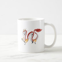 White Dragon -Mug- マグカップ