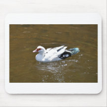 White Duck. Mouse Mat