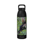 White-Faced Monkey Family Photo Water Bottle