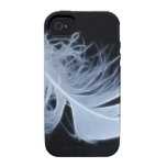 White feather - angelic by nature Case-Mate iPhone 4 cover