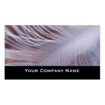 White Feather Business Cards business cards