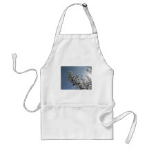 White Flowering Bush On Sun Aprons