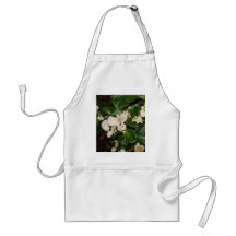 White Flowers Aprons