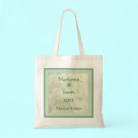 White Flowers Bridesmaid Gift Bags bags