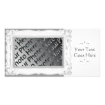 White Frame Photo Card