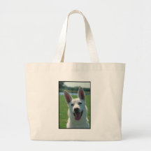 White German Shepherd Dog Bag