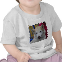White Husky T-shirts
