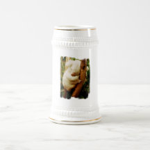 White Koala Bear Beer Stein Mug