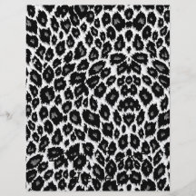 White Leopard Design Flyer