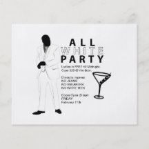 White Party Flyer
