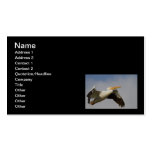 White Pelican Departure Business Card Templates
