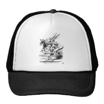 White Rabbit dressed as Herald Trucker Hats