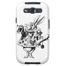 White Rabbit Herald Inked Black Galaxy SIII Cover