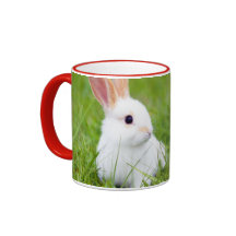 White Rabbit Mug
