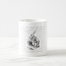 White Rabbit - Oh Dear! Oh Dear! I shall be Late! Coffee Mug