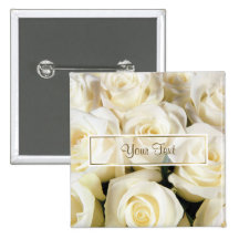 White Rose Elegance Template Pin