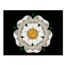 White Rose of York Postcard