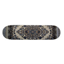 white rug skateboard deck