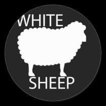 White Sheep stickers