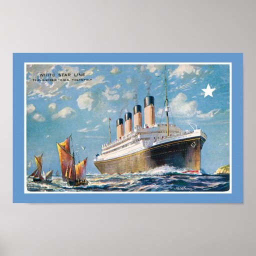 White Star Line's Olympic Print