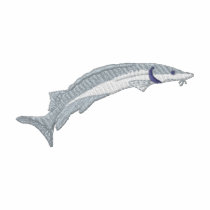 White Sturgeon embroidered shirts