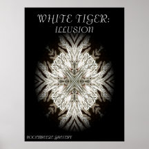 WHITE TIGER: ILLUSION (Large Print)
