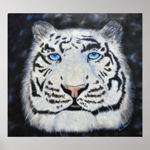 White Tiger Poster