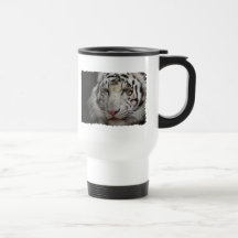 White Tiger Travel Mug