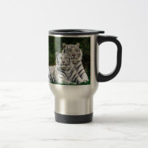 White Tigers Coffee Mugs