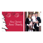 White Tree Photo Card