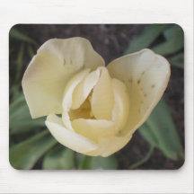 White Tulip Mousepad