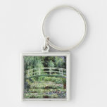 White Waterlilies, 1899 Key Chain