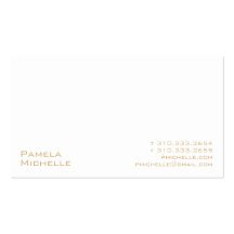 White XXMi Business Card Template