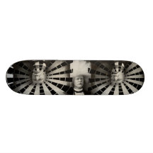 WHITEFRO CUSTOM SKATEBOARD