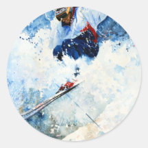 whitemagic15.jpg round stickers
