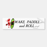 Whitewater Kayak - Paddles Well With Others 2 Bumper Sticker