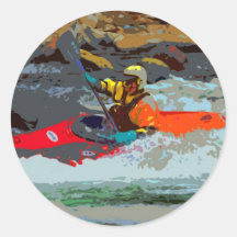 Whitewater Kayaking Sticker