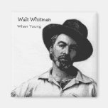 Whitman when Young Fridge Magnets