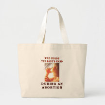 WHO HOLDS THE BABY'S HAND BAGS