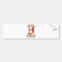 WHO HOLDS THE BABY'S HAND BUMPER STICKERS