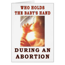 WHO HOLDS THE BABY'S HAND CARD