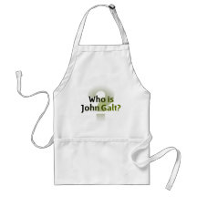 Who Is John Galt? Apron