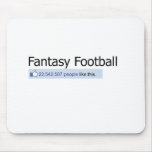 Who Likes Fantasy Football? Mousepads