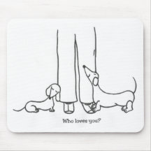 Who Loves You? Mousepad