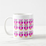 Who? Mrs. Owl Cartoon Mug