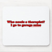 Who Needs Therapists T Mouse Mats